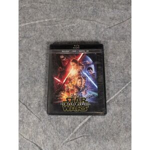 Star Wars The‎ Force Awakens Blu Ray DVD Digital HD Movie Set
